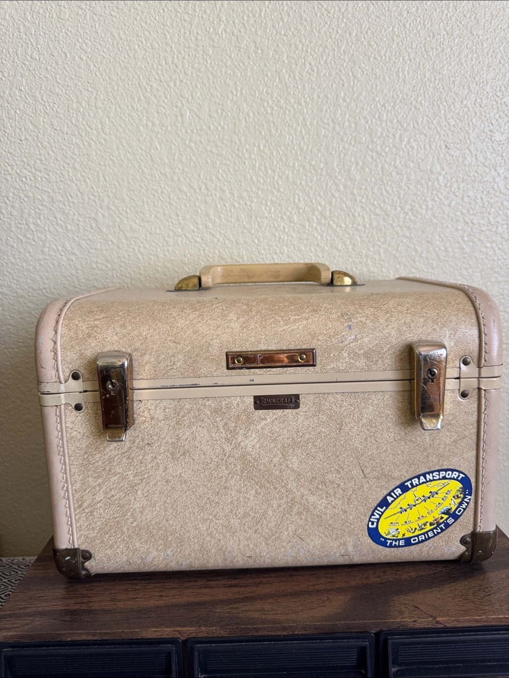 Vintage Towncraft Train Case 50-60s